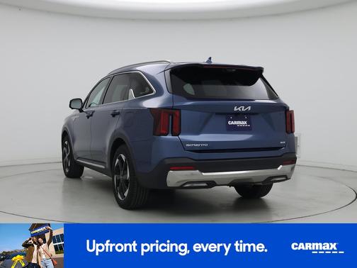 Blue 2025 Kia Sorento Hybrid SX Prestige