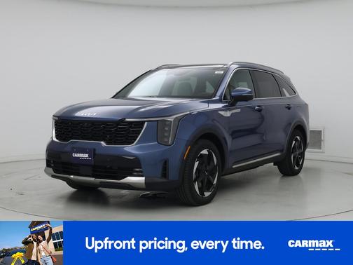 Blue 2025 Kia Sorento Hybrid SX Prestige