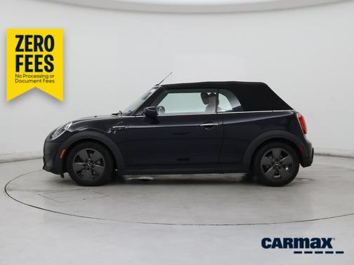 Black 2022 MINI Convertible S