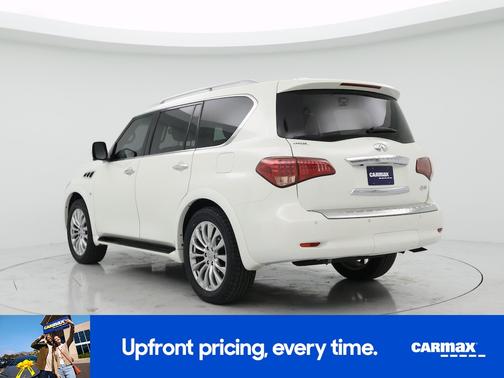 White 2017 INFINITI QX80 Signature