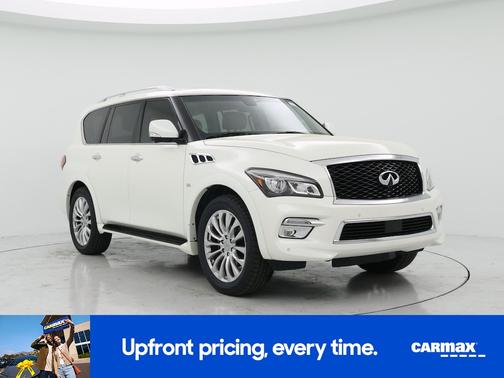 White 2017 INFINITI QX80 Signature