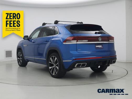Blue 2024 Volkswagen Atlas Cross Sport SEL Premium R-Line