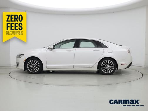 White 2019 Lincoln MKZ Reserve