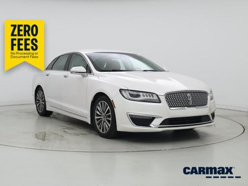 White 2019 Lincoln MKZ Reserve