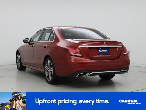 Red 2017 Mercedes-Benz E-Class