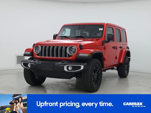 Red 2025 Jeep Wrangler 4xe Sahara