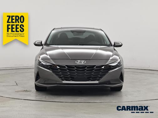 Gray 2022 Hyundai ELANTRA HEV Limited