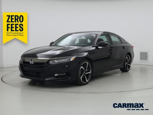 Black 2019 Honda Accord Sport