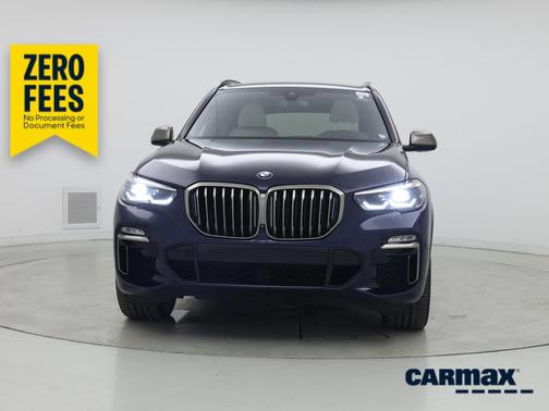 Blue 2021 BMW X5 M50i