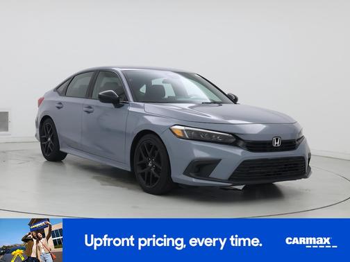 Blue 2022 Honda Civic Sport