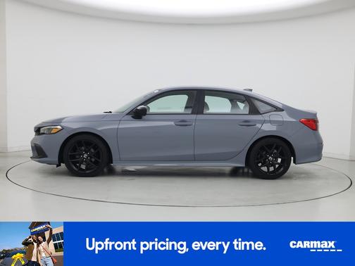 Blue 2022 Honda Civic Sport