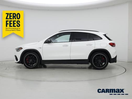 White 2022 Mercedes-Benz AMG GLA 45