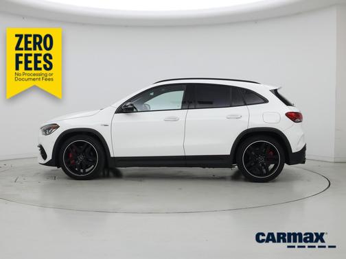 White 2022 Mercedes-Benz AMG GLA 45