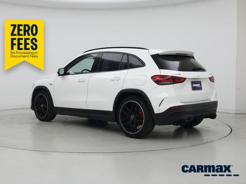 White 2022 Mercedes-Benz AMG GLA 45
