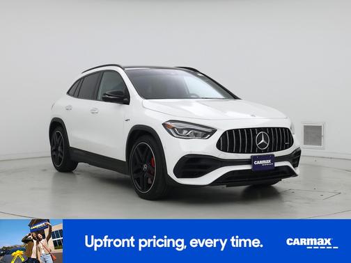 White 2022 Mercedes-Benz AMG GLA 45