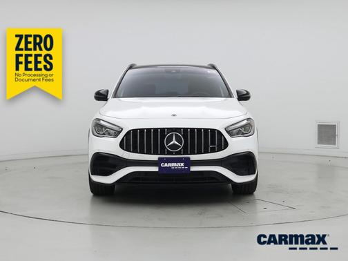 White 2022 Mercedes-Benz AMG GLA 45