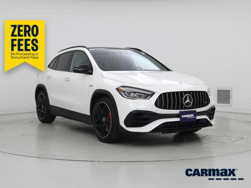 White 2022 Mercedes-Benz AMG GLA 45