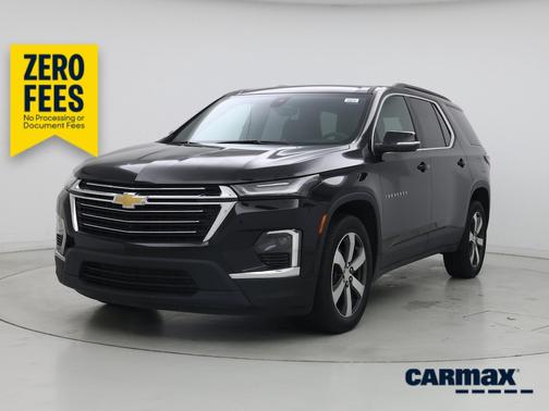 Black 2023 Chevrolet Traverse LT Leather