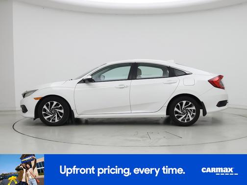 White 2018 Honda Civic EX