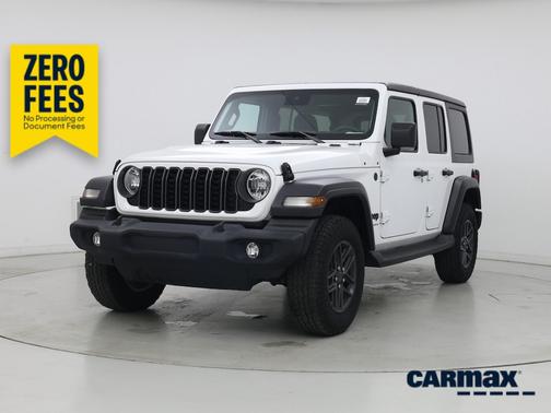 White 2024 Jeep Wrangler Sport S
