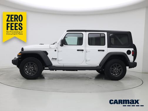 White 2024 Jeep Wrangler Sport S