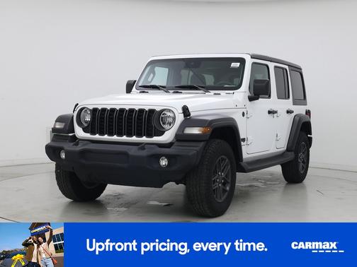White 2024 Jeep Wrangler Sport S