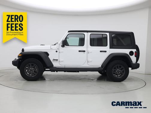 White 2024 Jeep Wrangler Sport S