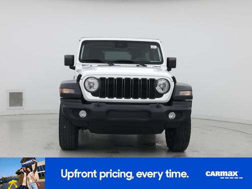 White 2024 Jeep Wrangler Sport S