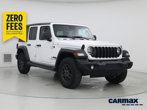 White 2024 Jeep Wrangler Sport S