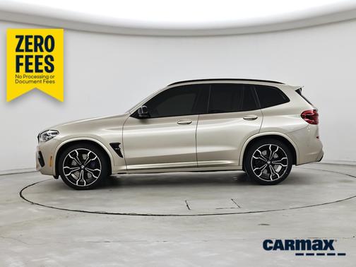Gold 2020 BMW X3 Competition