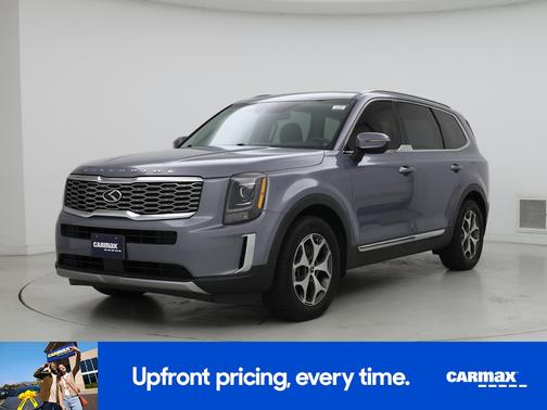 Blue 2020 Kia Telluride EX