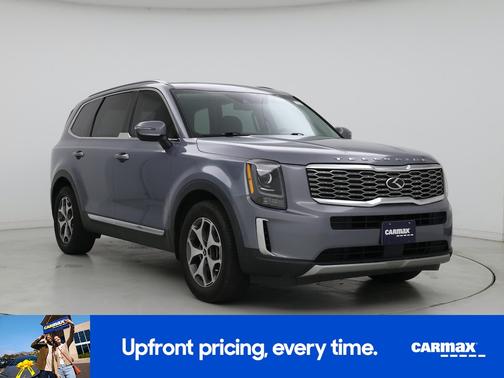 Blue 2020 Kia Telluride EX