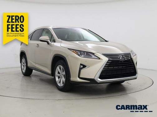 Gold 2017 Lexus RX 350