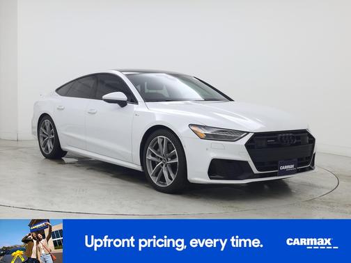 White 2022 Audi A7 Premium Plus
