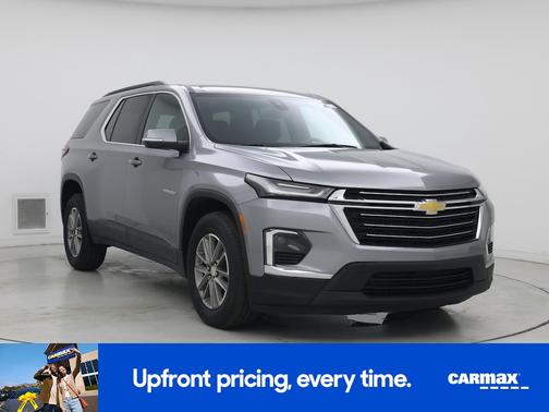 Silver 2023 Chevrolet Traverse LT Cloth