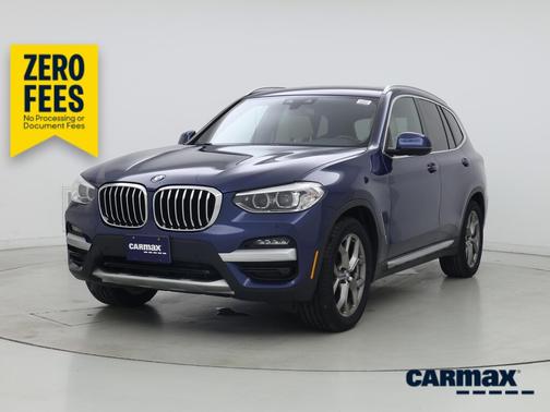 Blue 2020 BMW X3 XDrive30i