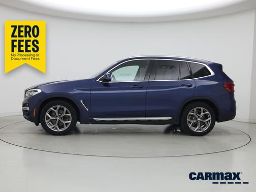 Blue 2020 BMW X3 XDrive30i