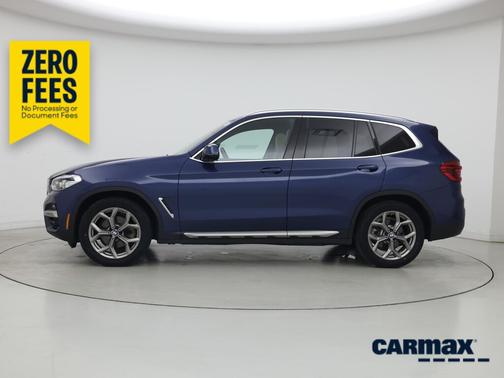 Blue 2020 BMW X3 XDrive30i