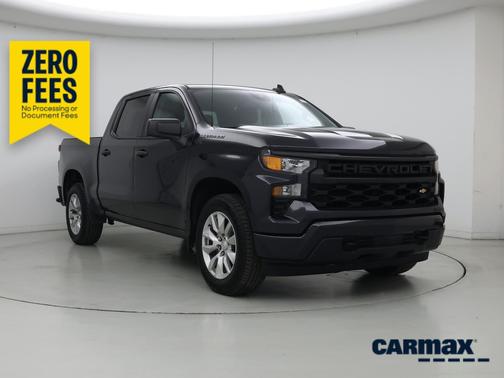 Gray 2023 Chevrolet Silverado 1500 Custom