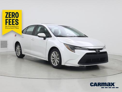 White 2023 Toyota Corolla LE