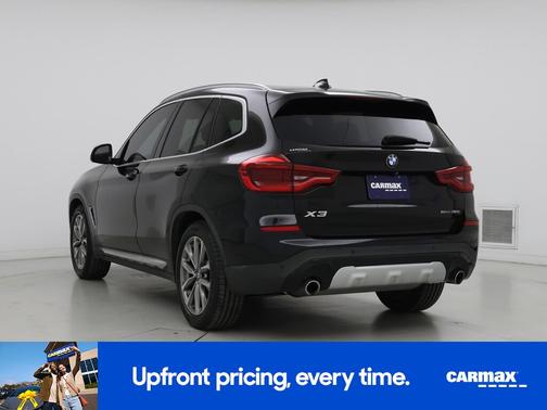 Black 2019 BMW X3 sDrive30i