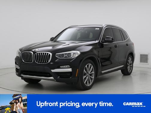 Black 2019 BMW X3 sDrive30i