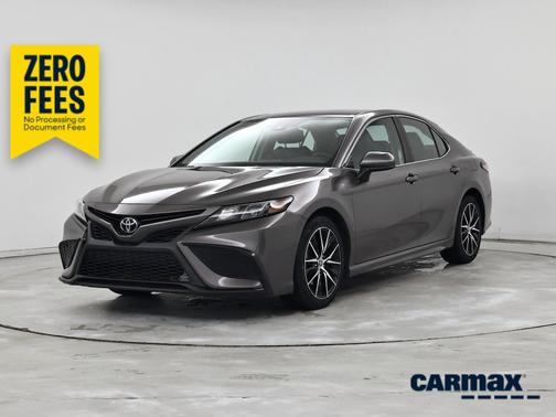 Gray 2021 Toyota Camry SE