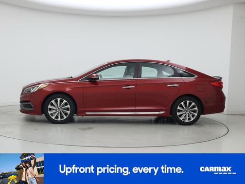 Red 2015 Hyundai SONATA Sport