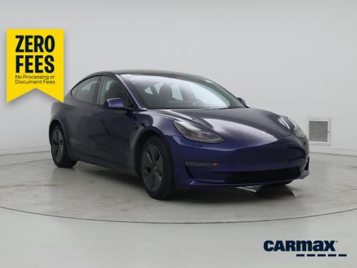 Blue 2023 Tesla Model 3