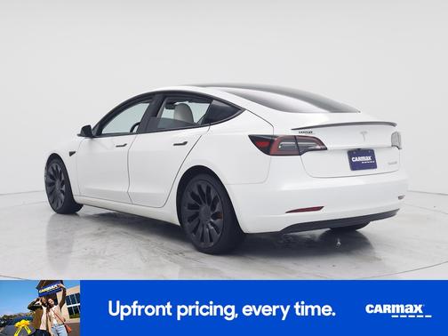 White 2023 Tesla Model 3 Performance