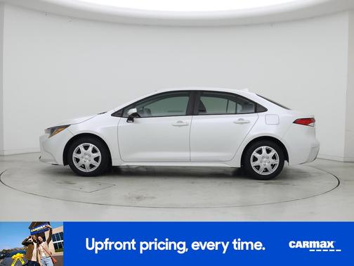 White 2022 Toyota Corolla LE