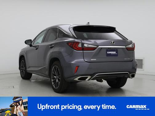 Gray 2017 Lexus RX 350 F-Sport