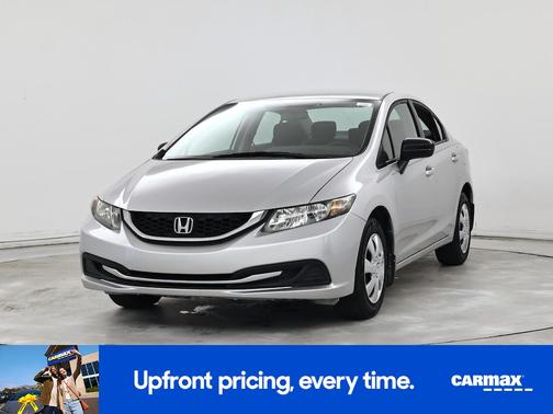 Silver 2015 Honda Civic LX