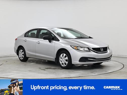 Silver 2015 Honda Civic LX